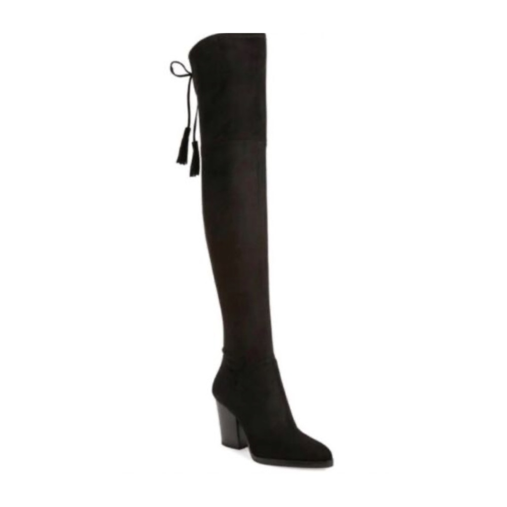 Marc Fisher Black Heeled Boots